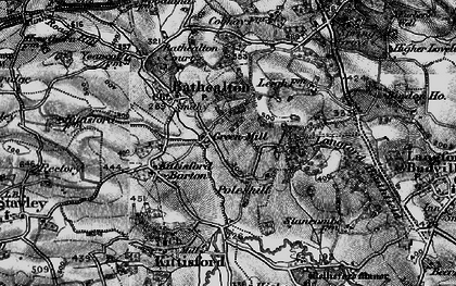 Old map of Poleshill in 1898