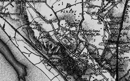 Old map of Poll Hill in 1896