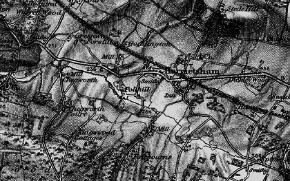 Old map of Pollhill in 1895