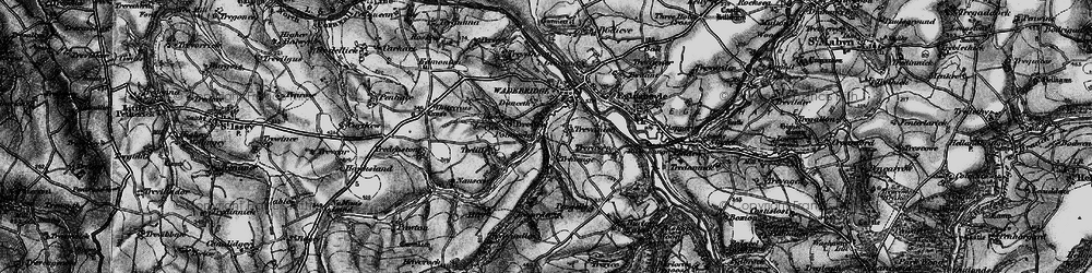 Old map of Polmorla in 1895