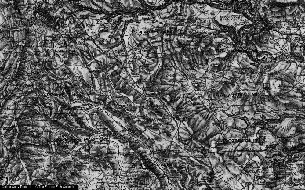 Old Map of Pomeroy, 1896 in 1896