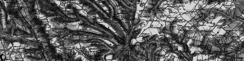 Old map of Pond Park in 1896