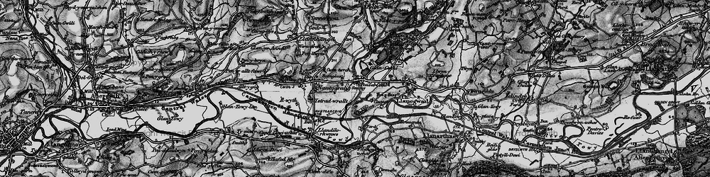 Old map of Abercothi Ho in 1898