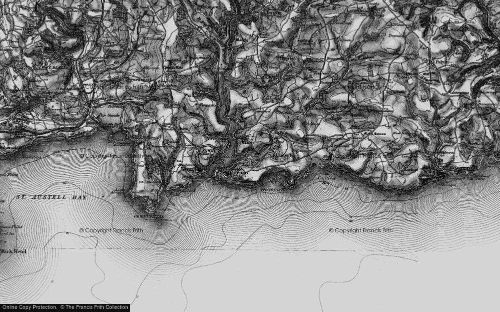 Old Map of Pont Pill, 1896 in 1896