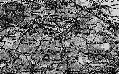Old map of Pont-Ystrad in 1897