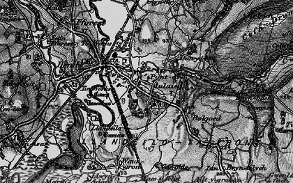 Old map of Pontarddulais in 1897
