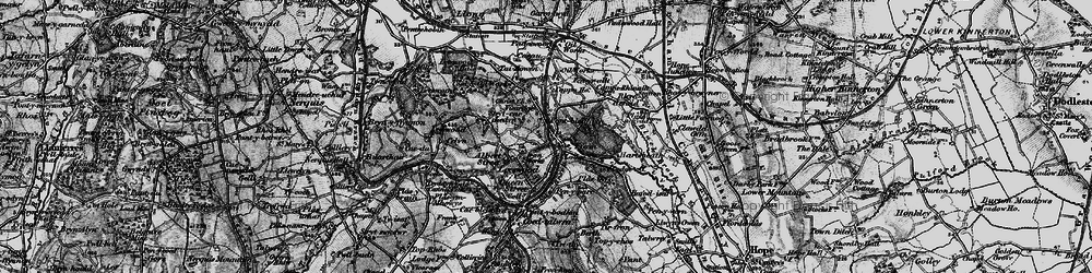 Old map of Pontblyddyn in 1897