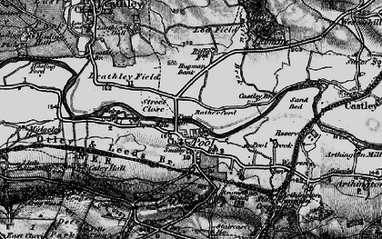 Old map of Pool in 1898