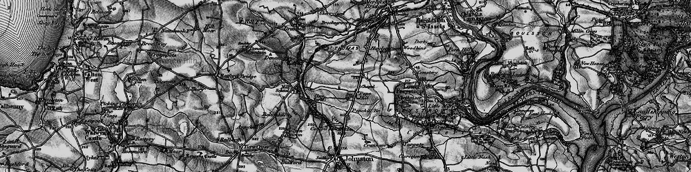 Old map of Boltonhill in 1898