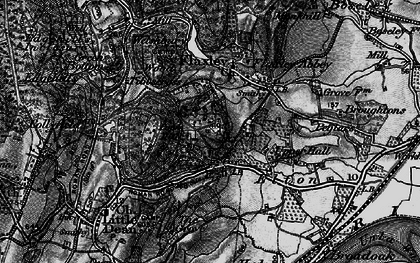 Old map of Pope's Hill in 1896