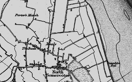 Old map of Poplar Grove in 1899