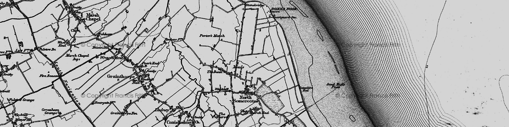 Old map of Poplar Grove in 1899