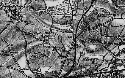 Old map of Popley in 1895