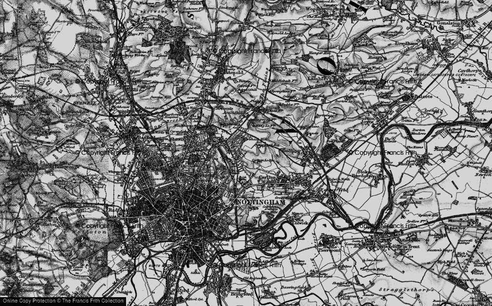 Old Map of Porchester, 1899 in 1899