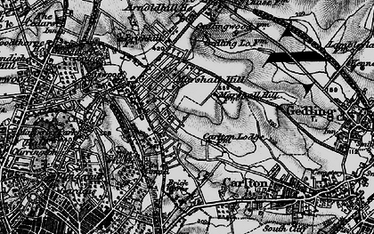 Old map of Porchester in 1899