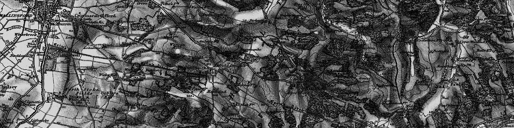 Old map of Port Hill in 1895