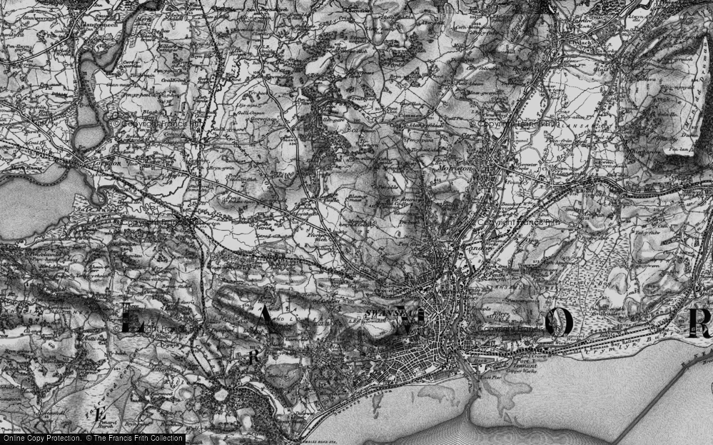 Old Map of Port Mead, 1897 in 1897