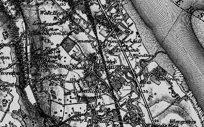 Old map of Port Sunlight in 1896