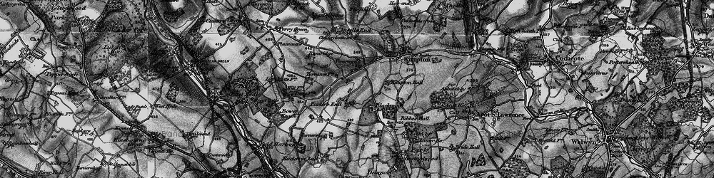 Old map of Porter's End in 1896
