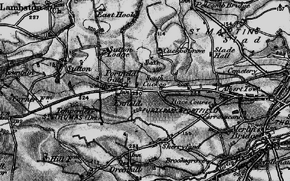 Old map of Portfield Gate in 1898