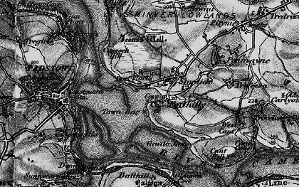 Old map of Porthilly in 1895