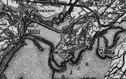 Old map of Boston Lodge in 1899
