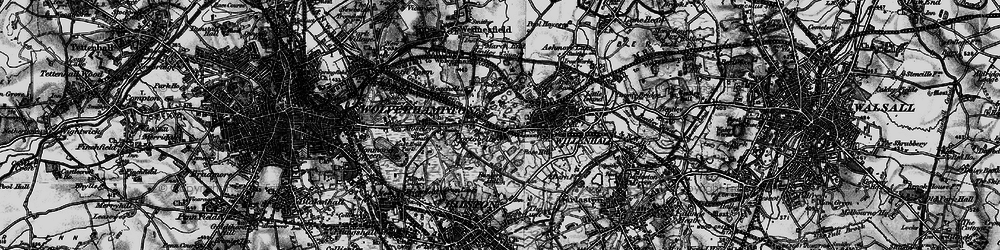 Old map of Portobello in 1899