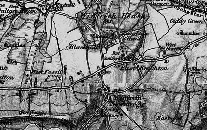 Old map of Portway in 1897