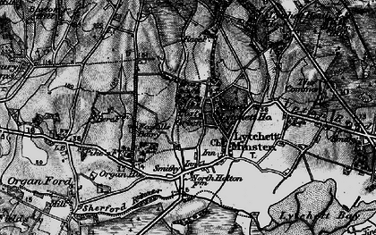 Old map of Post Green in 1895