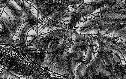 Old map of Potten End in 1896