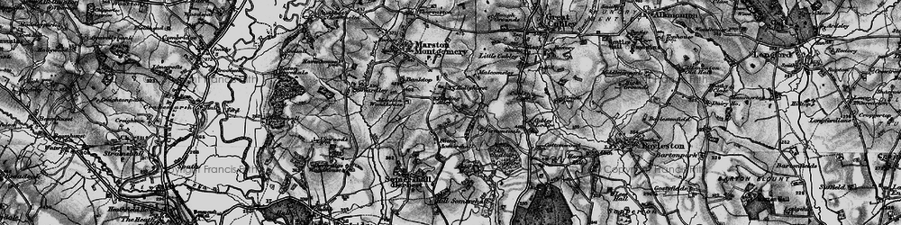 Old map of Potter Somersal in 1897