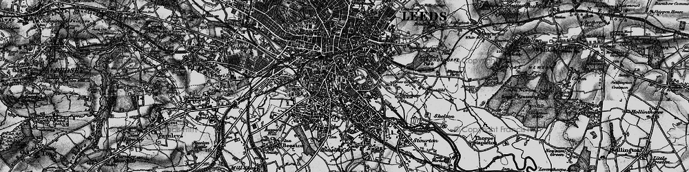 Old map of Pottery Field in 1896