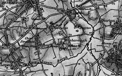 Old map of Pound in 1898
