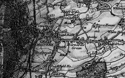 Old map of Pound Bank in 1898
