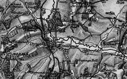 Old map of Pound, The in 1896