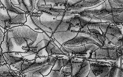 Old map of Powler's Piece in 1895