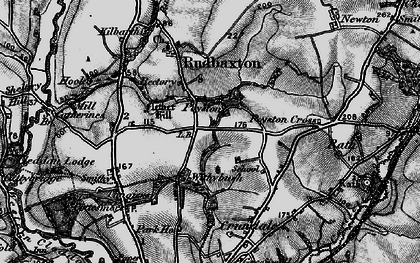 Old map of Poyston in 1898
