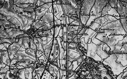 Old map of Prees Heath in 1897