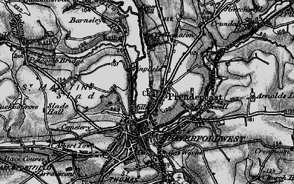 Old map of Prendergast in 1898
