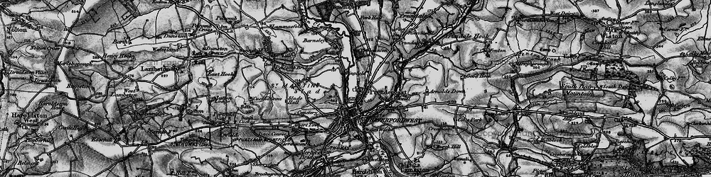 Old map of Prendergast in 1898