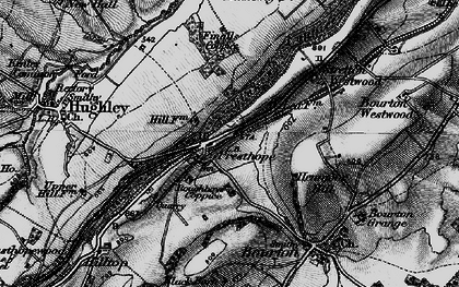 Old map of Presthope in 1899