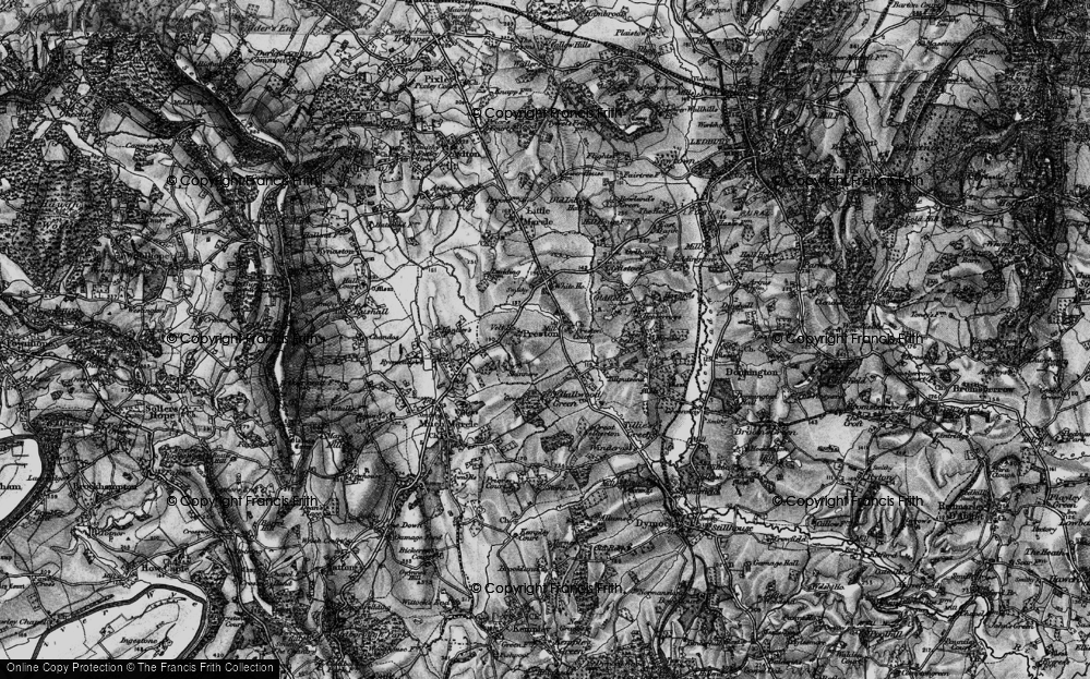 Old Map of Preston, 1898 in 1898