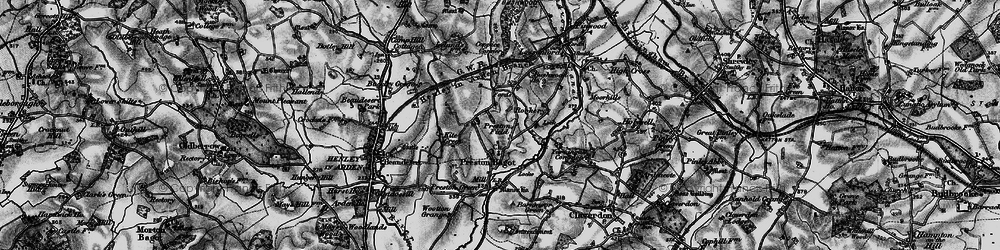 Old map of Preston Fields in 1898