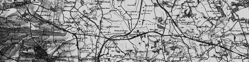 Old map of Preston-le-Skerne in 1897