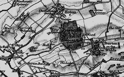 Old map of Prestwold in 1899
