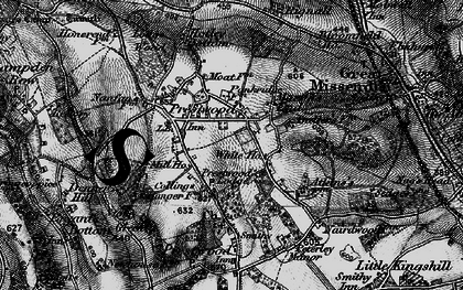 Old map of Prestwood in 1895