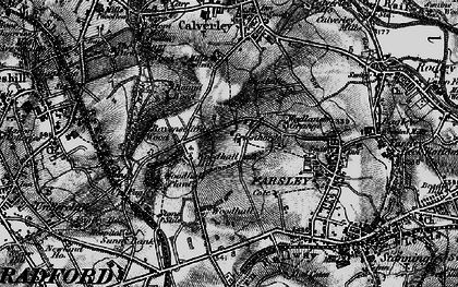 Old map of Priesthorpe in 1898