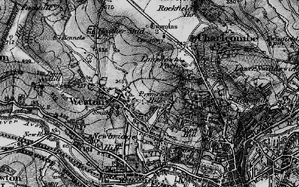 Old map of Primrose Hill in 1898