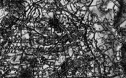 Old map of Primrose Hill in 1899