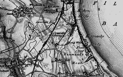 Old map of Primrose Valley in 1897